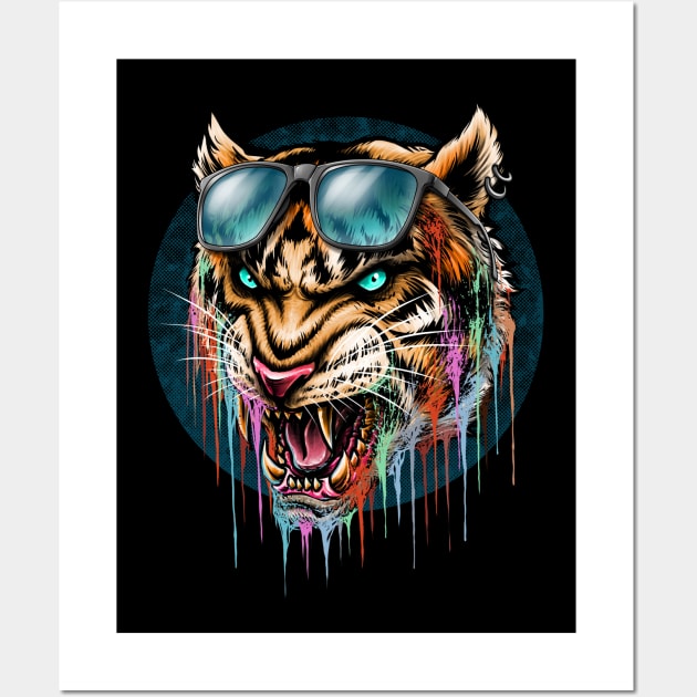 Tiger king Wall Art by LillyRise